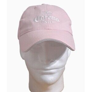 NWOT ACME Corona Extra Baseball Womens Hat Embroidered Pink Cap strapback Adjust